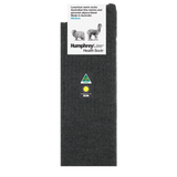 H/L Fine Merino/Baby Alpaca Blend Ribbed Health Sock ®