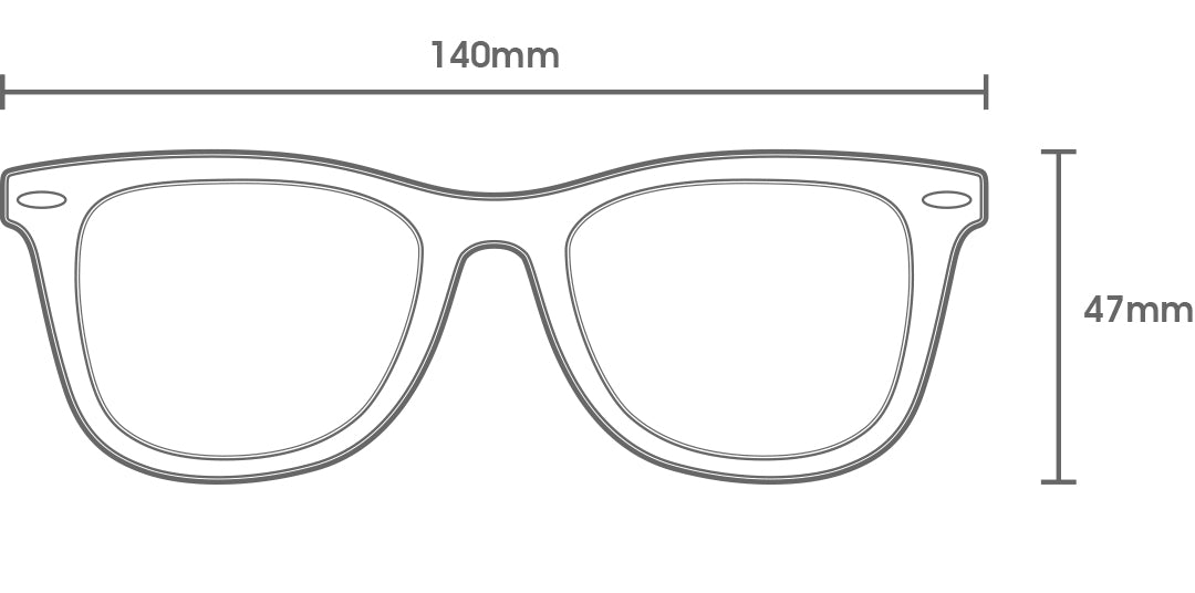 Carve Designs Unisex Classic Wow Vision Sunglasses - Polarized Black Multi Lens, One Size