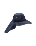 AVENEL OF MELBOURNE| Lightweight Hat with Neck Flap | Navy|SM41