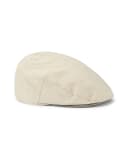 AVENEL OF MELBOURNE|MANHATTAN-LINEN BLEND FLAT CAP |22167