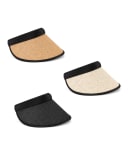 AVENEL OF MELBOURNE|NATURAL FIBRE VISOR|61860|TORQUAY
