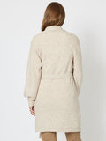 Alison Long Line Cardigan | Natural