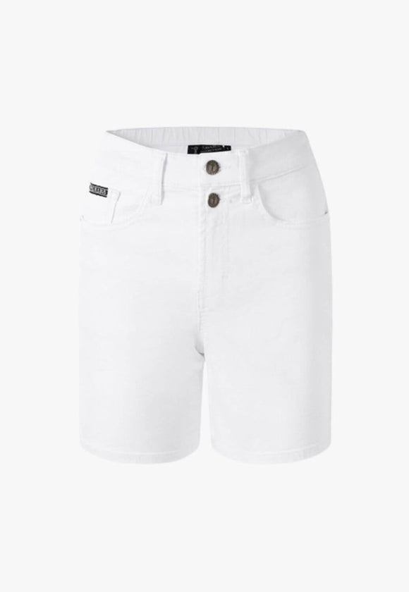 PILBARA WOMENS COTTON SHORT | WHITE