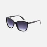 Carve Lila Polarized Sunglasses | Gloss Black and Purple Gradient Lens