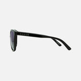 Carve Lila Polarized Sunglasses | Gloss Black and Purple Gradient Lens