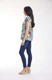 ORIENTIQUE | Gordes Top Rolled Neckline