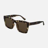 Carve Easton Polarized Sunglasses | Translucent Tort with Brown Lens