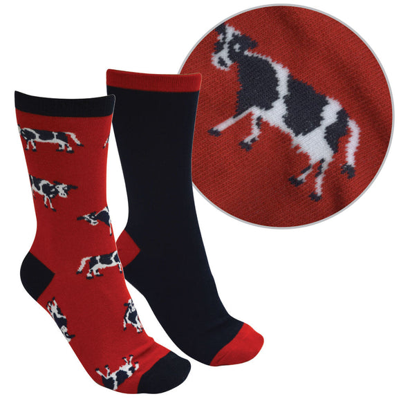 THOMAS COOK FARMYARD SOCKS - TWIN PACK