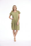 ORIENTIQUE | Cotton Knit Dress Bubble