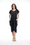 ORIENTIQUE | Cotton Knit Dress Bubble