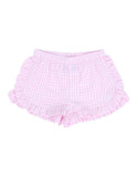 ANIMAL CRACKERS CHECKERED SHORT | PINK 3462010