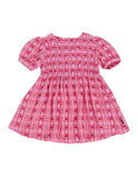 ANIMAL CRACKERS CROSS CHECK DRESS | 3482012 RED CHECK
