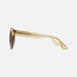 Carve Harpo Sunglasses | Gloss Translucent Chai Tea with Light Brown Gradient Lens