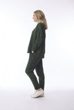 ORIENTIQUE TOP CREW NECK TOP | 52712 MILITARY