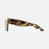 Carve Tahoe Sunglasses | Milky Tort with Dark Grey Lens