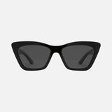 Carve Tahoe Recycled Polarized Sunglasses | Gloss Black with Grey Lens