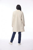 ORIENTIQUE MERINO WOOL JACKET 1337 | NATURAL