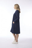 ORIENTIQUE ESSENTIAL KNIT DRESS | NAVY 91290