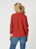 Carmen Batwing Knit | Maple