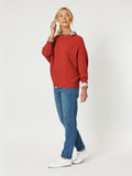 Carmen Batwing Knit | Maple