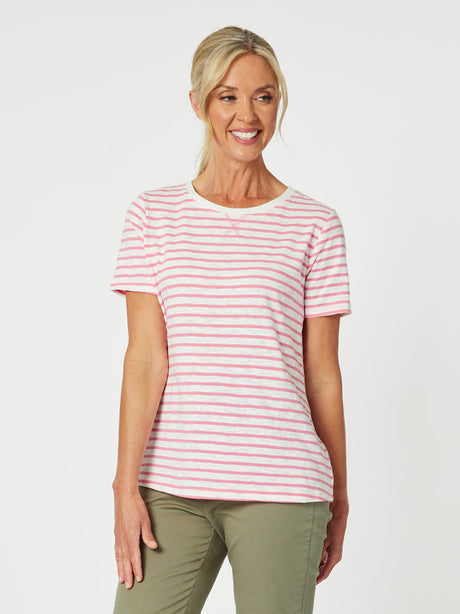 GORDON SMITH Classic Stripe Tee