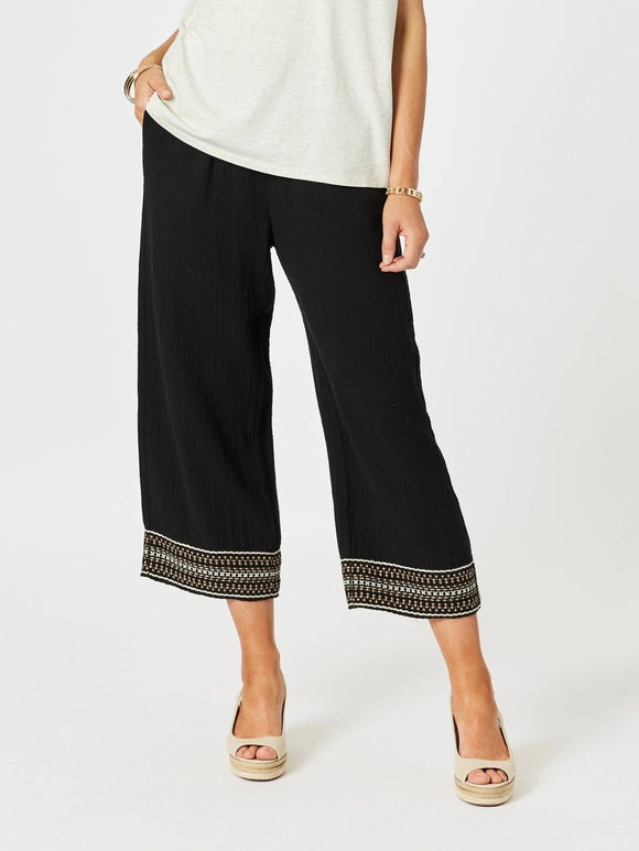 CLARITY CROSS STITCH PANT - 47938