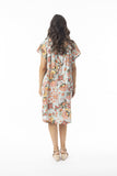 Orientique Macieo Square Neckline Dress