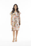 Orientique Macieo Square Neckline Dress