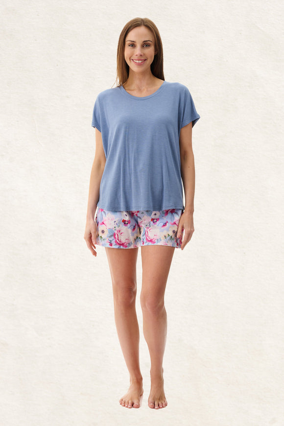 GIVONI WENDY KNIT TOP SHORT PJ'S| 6AC66W