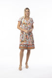 Orientique Macieo Dress Layers Short Sleeve