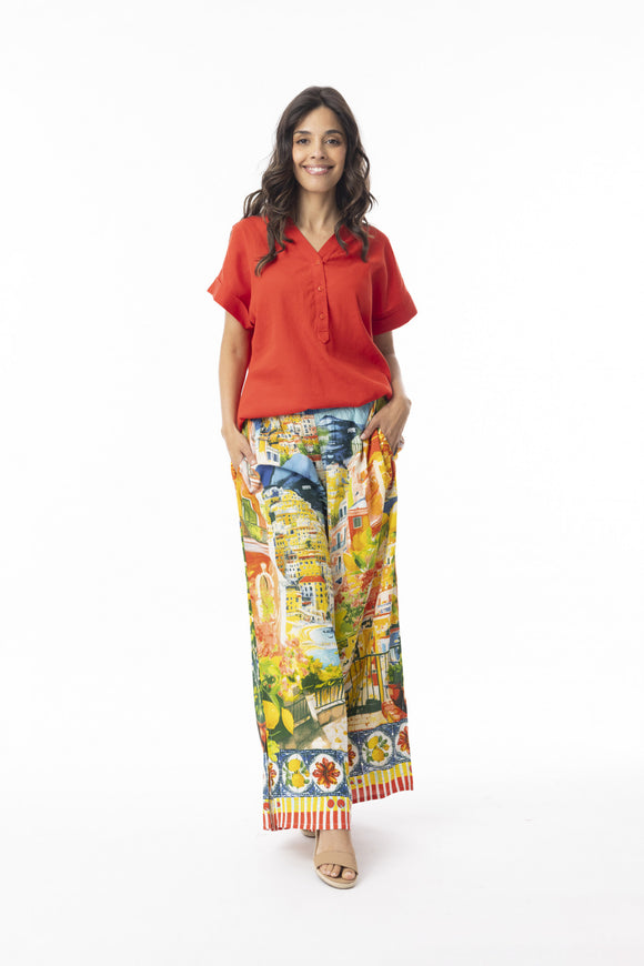 ORIENTIQUE- AMALFI  PANT