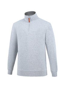 PILBARA|Mens Fleece Pull Over |Grey Marle