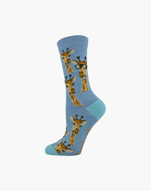 Bamboozld Womens GIRAFFE SOCK