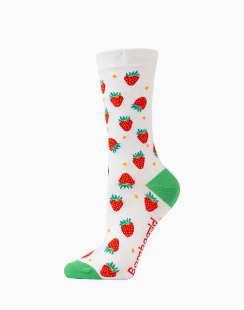 Bamboozld Womens STRAWBERRIES SOCKS