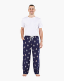 Bamboozld Mens Sleep Pants | Navy Robots