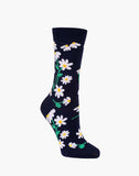 Bamboozld Womens Daisy Sock DRK NAVY