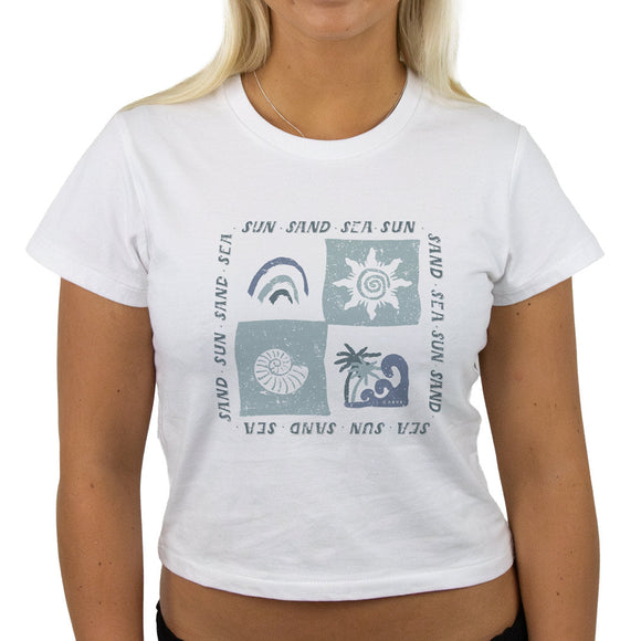 Carve Sun & Sea Girls Tee