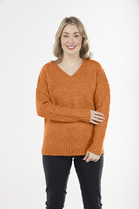 Bella V Neck Pullover