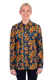 Thomas Cook Womens Tabby Full Placket Long Sleeve Shirt