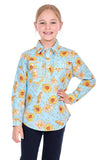 HARD SLOG KIDS SUNDAY 1/2 PLKT L/S SHIRT