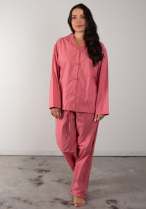 Linens Unlimited Pink Clay Full PJ Set