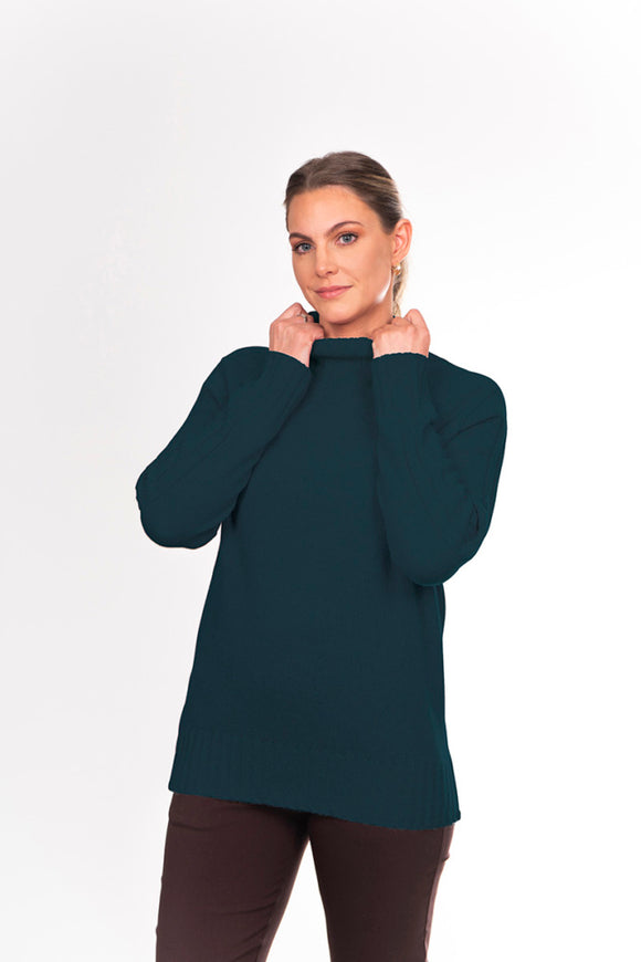 Notting Hill Ribbed Sleeve Pullover