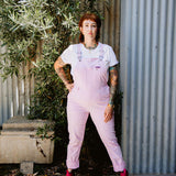 Overalls 'All Women'| PALE PINK