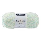 YARN Patons Big Baby |WATERCOLOUR 2310 & 3919