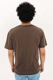 SILENT THEORY Oversized Tee Chocolate