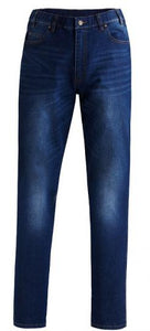 Pilbara Men's Cotton Stretch Jean | Distress Denim