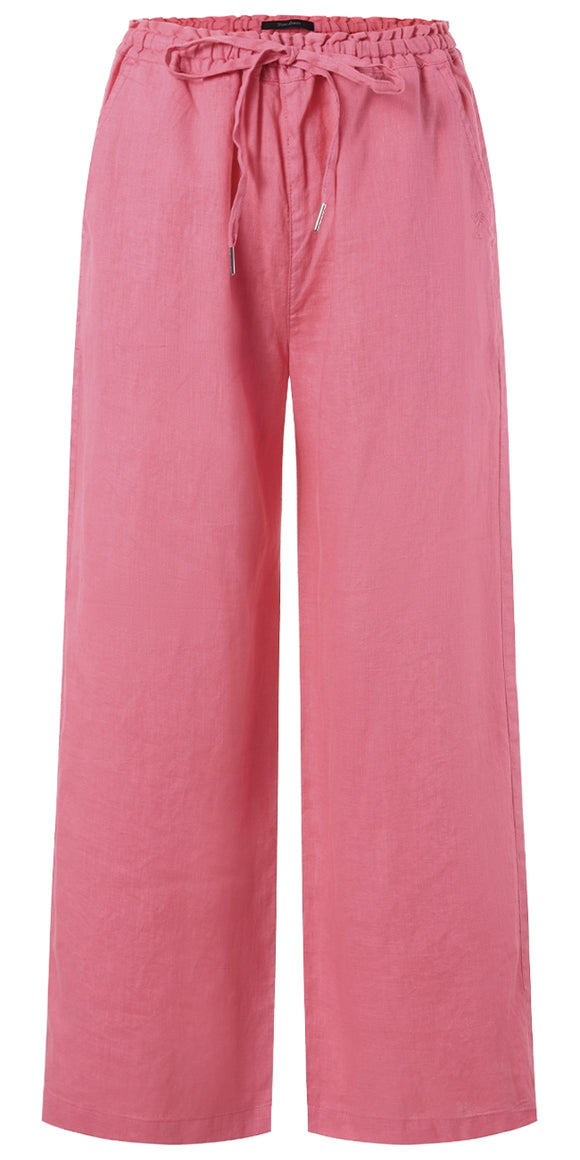 PILBARA WOMENS LINEN PANT | LIPSTICK
