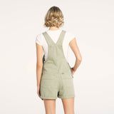 90's Dungaree Short | Faded Thyme