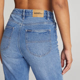 Hi Slim Straight Crop Jean | Blue Chateau