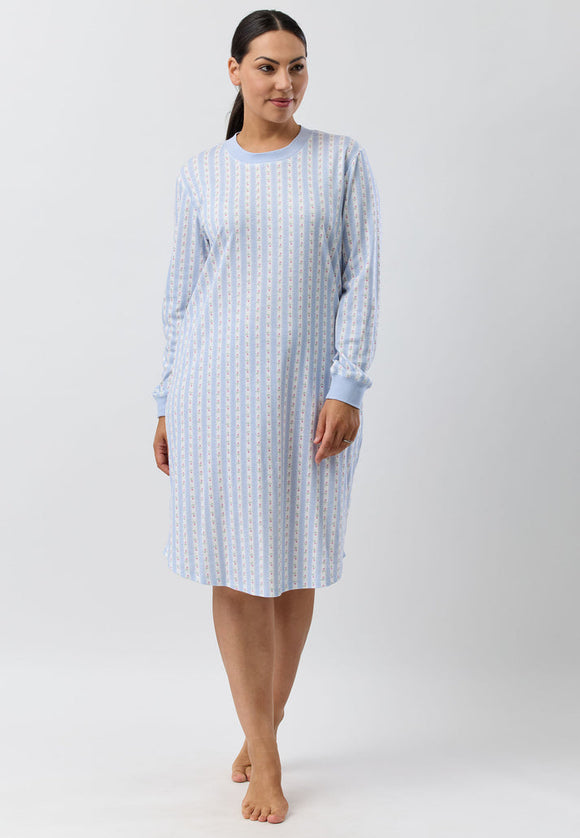 SCHRANK ROSE STRIPE SKI NIGHTIE - SK231R5